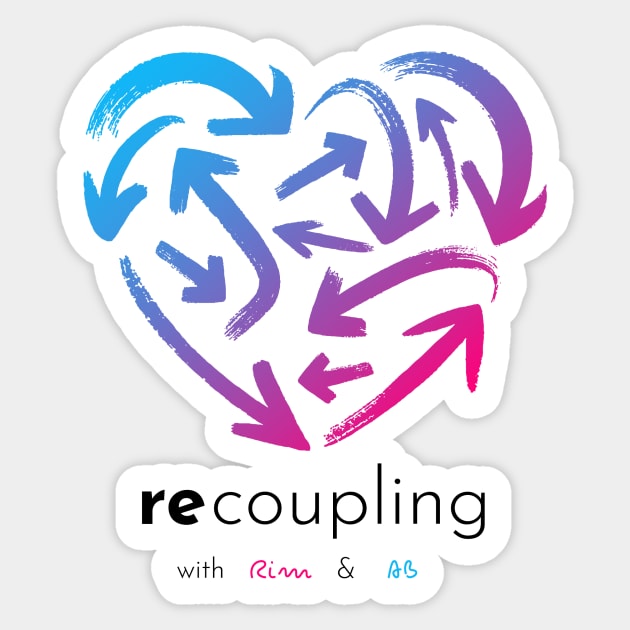 Recoupling Logo Sticker by ZPDesign